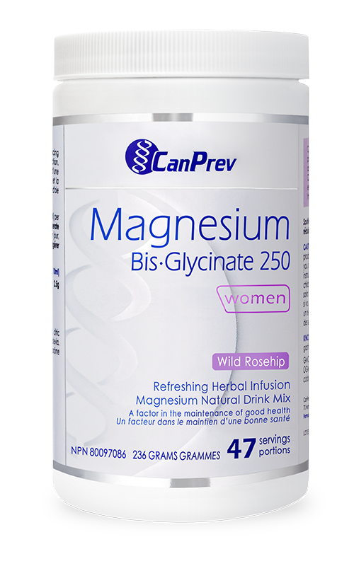 Magnesium Bis-Glycinate 250 Wild Rosehip