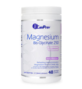 CanPrev Women Magnesium Bis-Glycinate 250 bottle